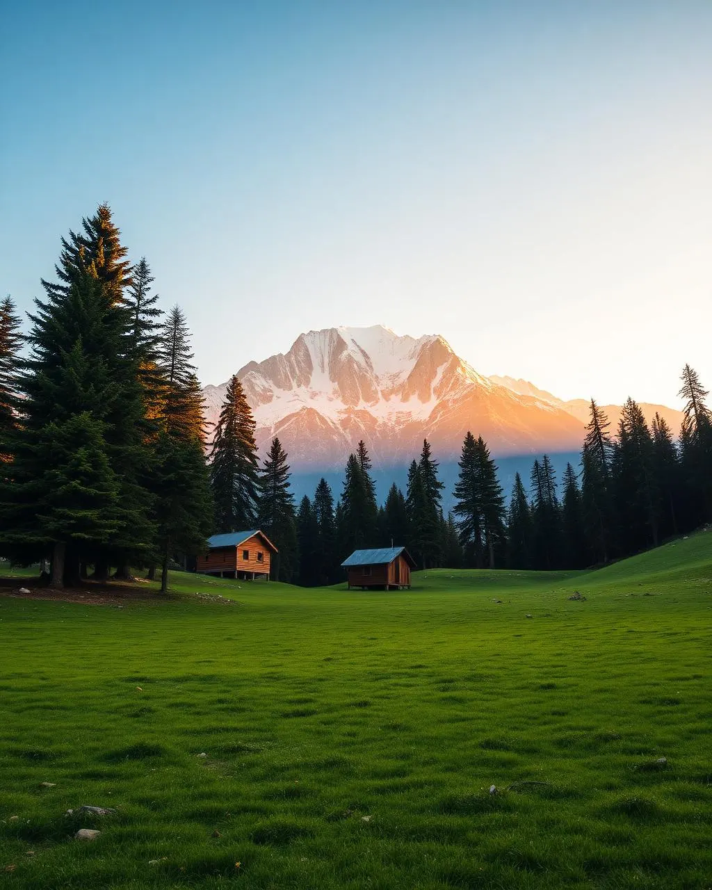 Fairy Meadows below Nanga Parbat